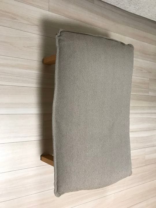 【ゆずぽん】無印良品 ハイバックリクライニングソファ オットマン