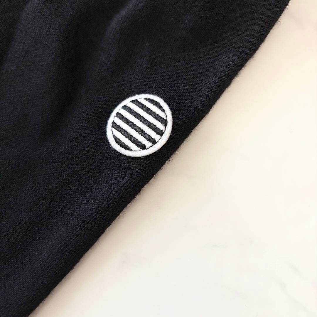 ボーダーズアットバルコニー ウィークエンド シャツ ドレス ワンピース 黒 美品