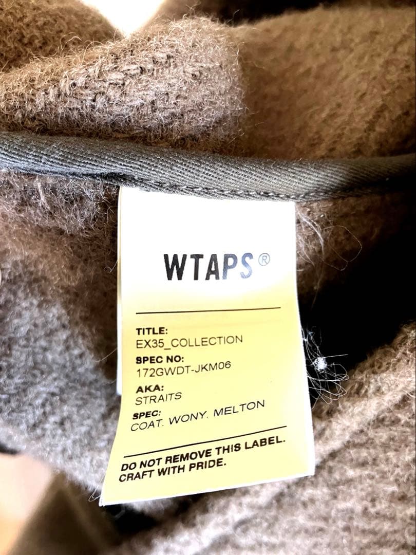 【美品】WTAPS 17AW STRAITS / COAT