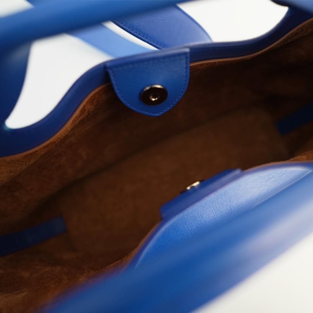 ALEXANDER McQUEEN The Bow 2WAY BAG ブルー