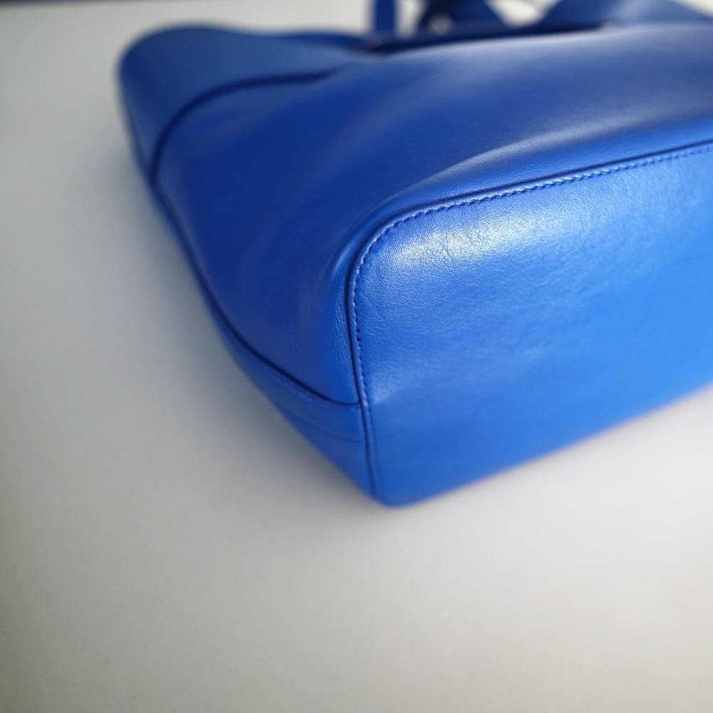 ALEXANDER McQUEEN The Bow 2WAY BAG ブルー