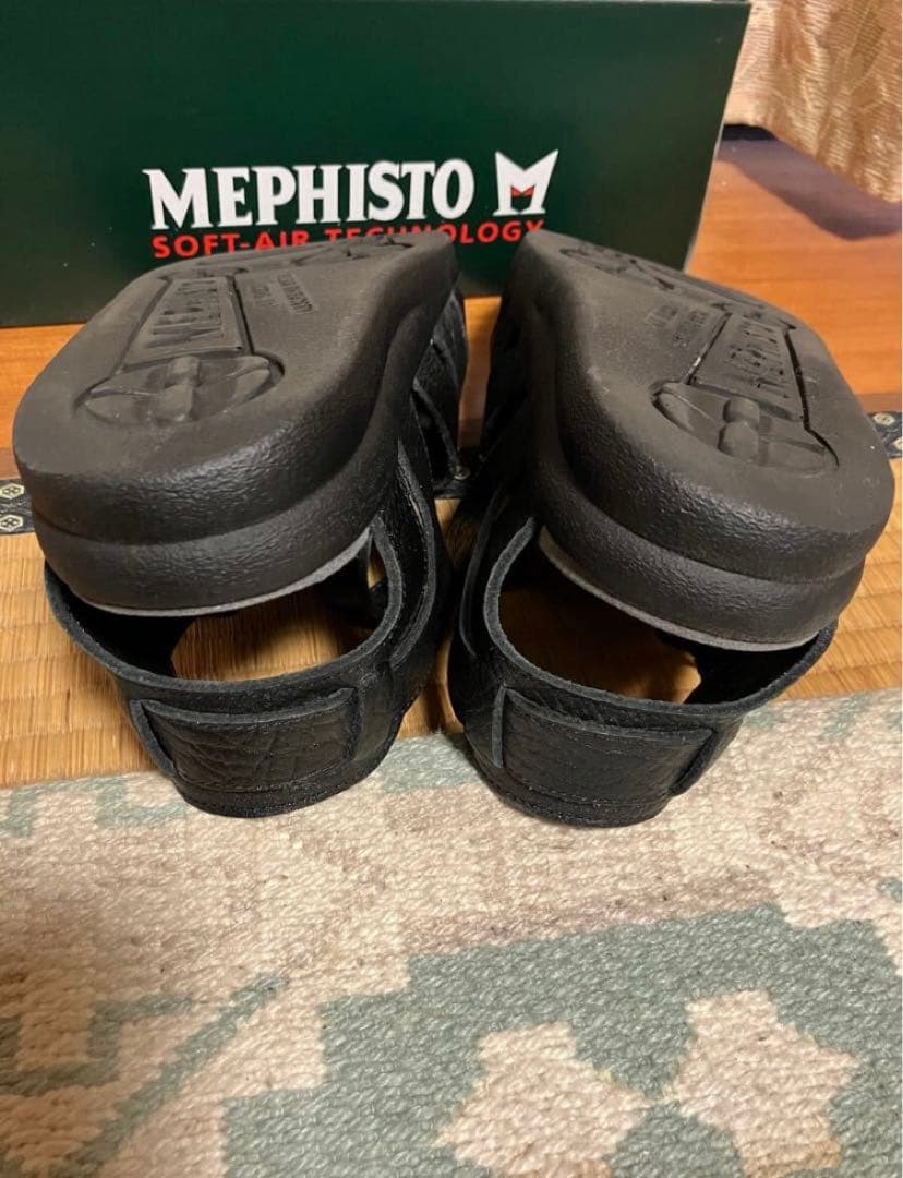 mephisto sam ブラック　サンダル　42 supply tokyo