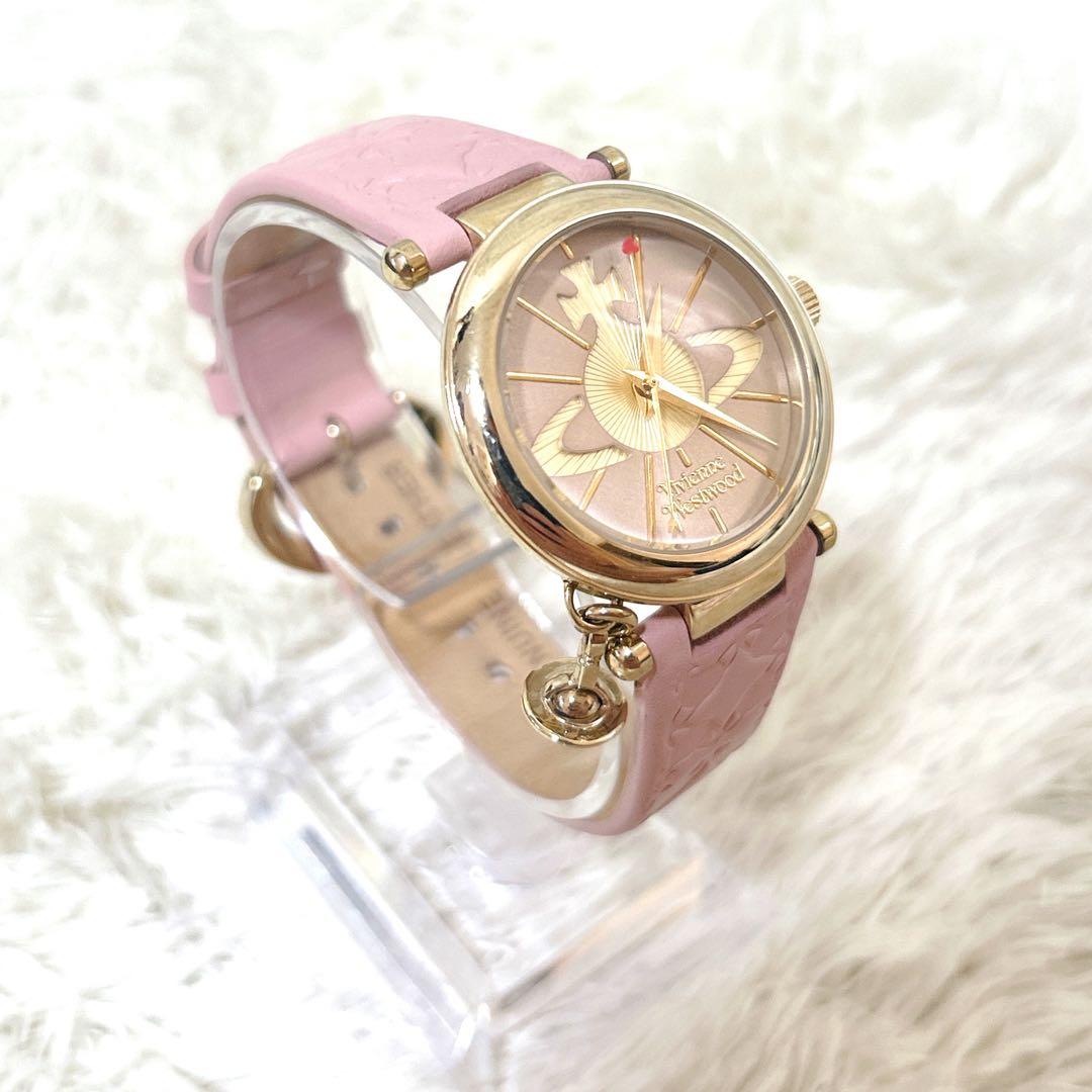 【未使用級】　ヴィヴィアンウエストヴッド　時計　レディース　ヴィヴィアン稼動品