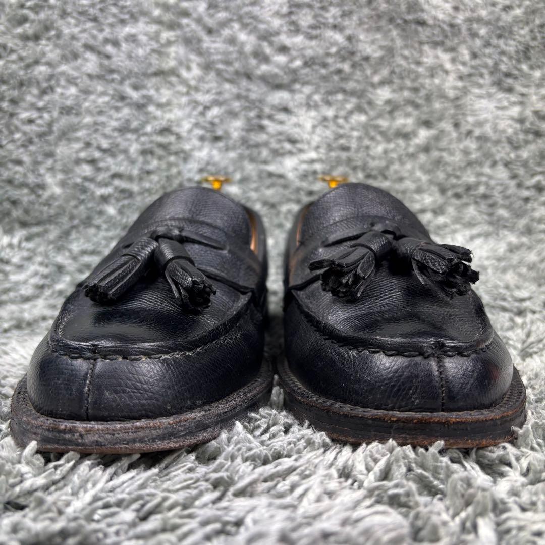 【美品】リーガル 679（26）タッセル　ローファー　シボ革　黒