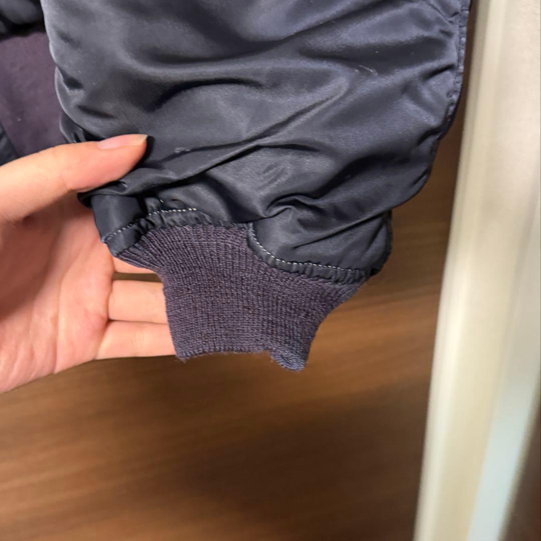 70〜80s Alpha MA-1 ネイビー XL USA製 フライトジャケット