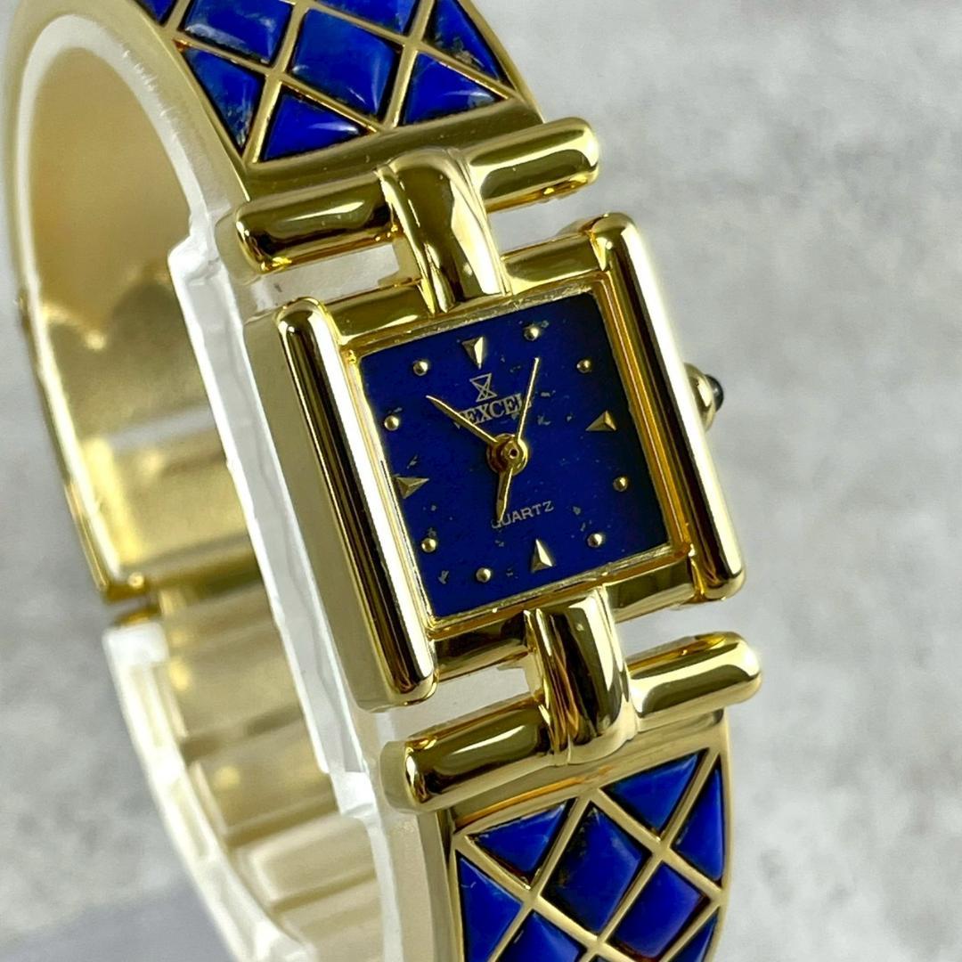 美品 超希少時計 VEXCEL ヴェクセル ラピスラズリ レディース クォーツ