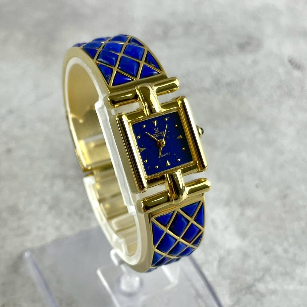 美品 超希少時計 VEXCEL ヴェクセル ラピスラズリ レディース クォーツ