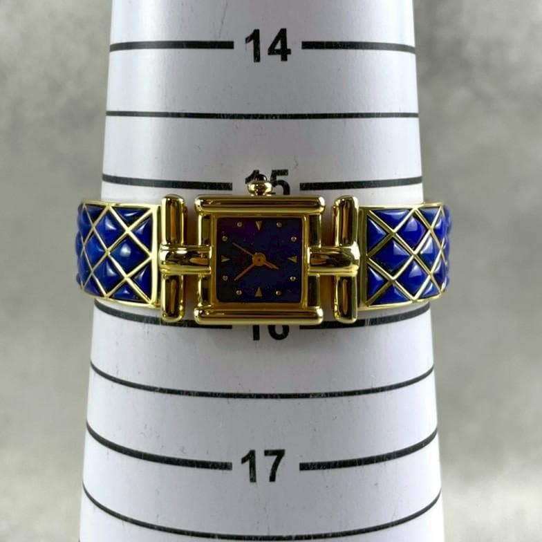 美品 超希少時計 VEXCEL ヴェクセル ラピスラズリ レディース クォーツ