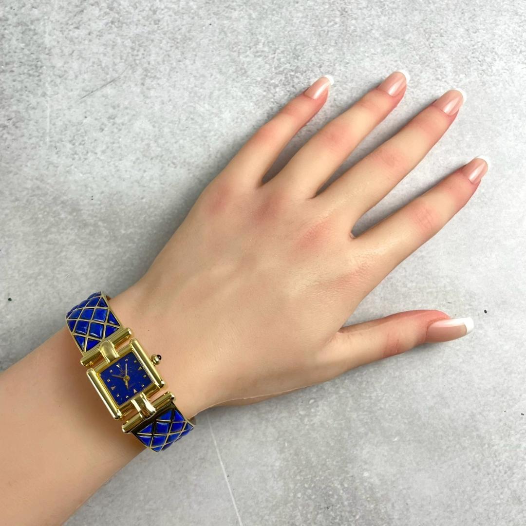 美品 超希少時計 VEXCEL ヴェクセル ラピスラズリ レディース クォーツ