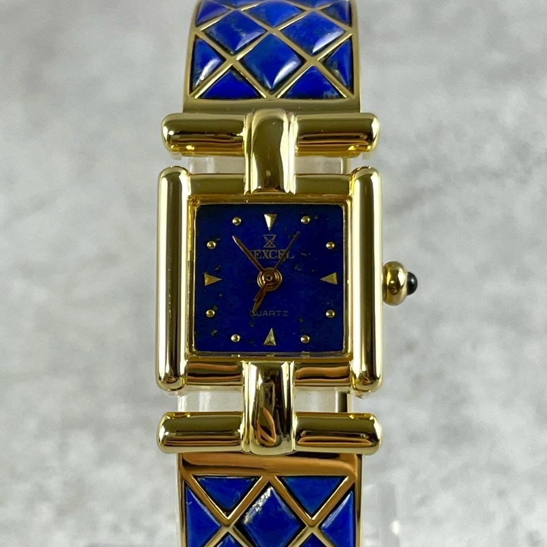 美品 超希少時計 VEXCEL ヴェクセル ラピスラズリ レディース クォーツ