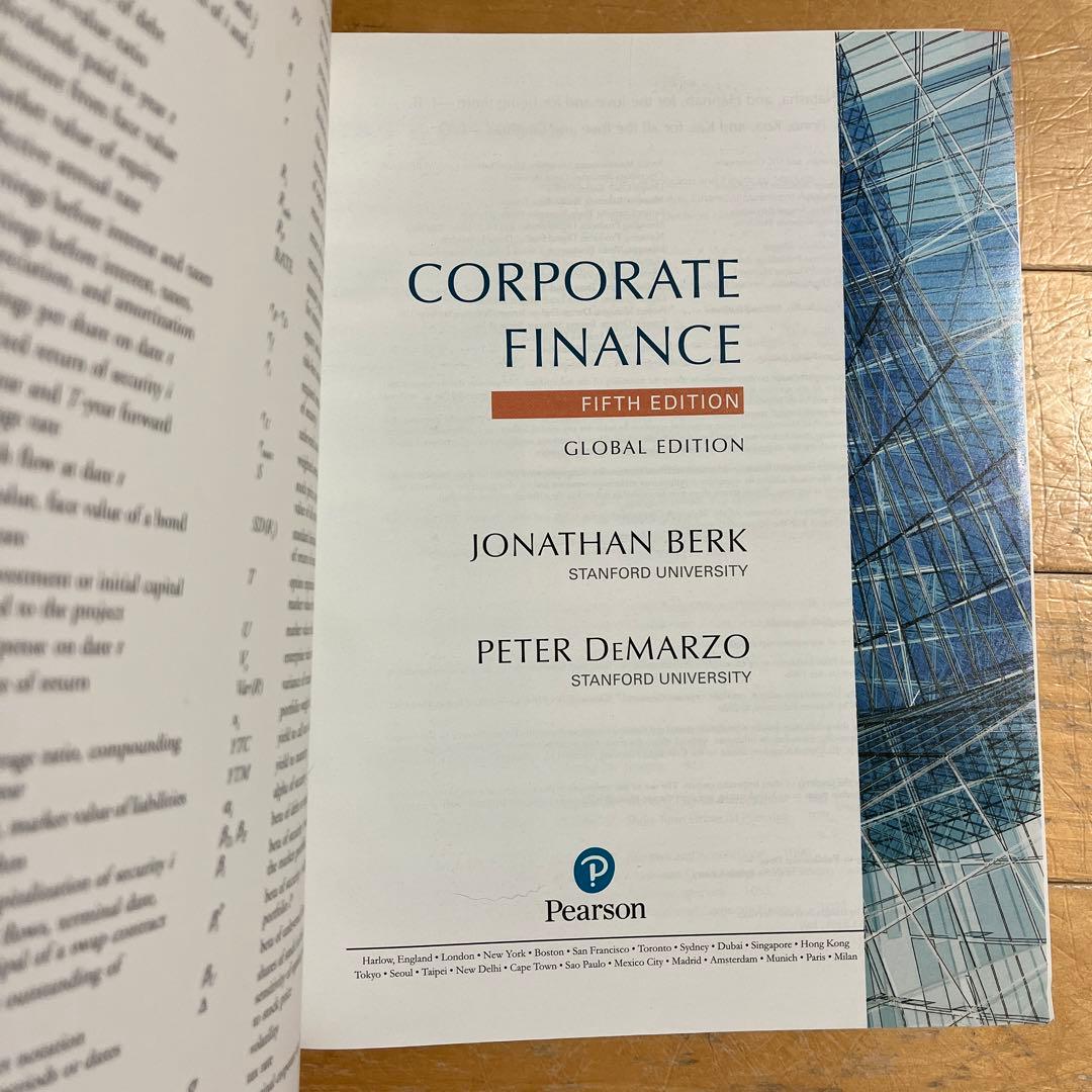 ビジネス・経済 Corporate Finance Global Edition ( 5 ed)
