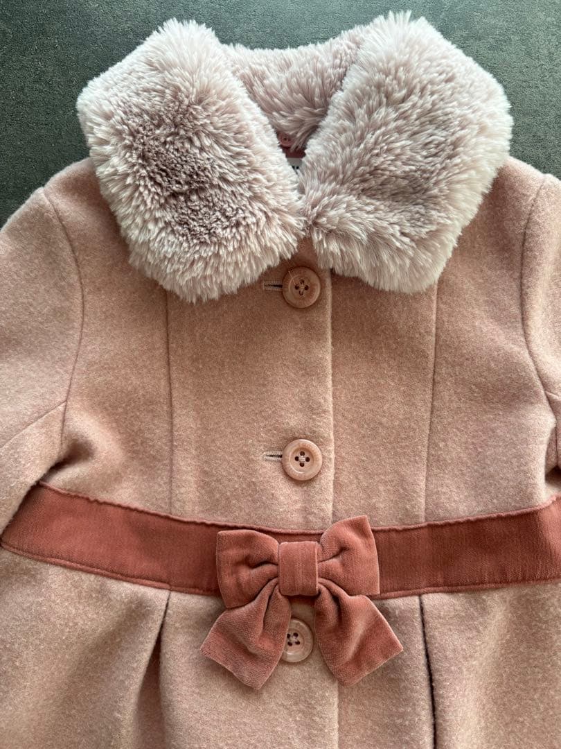 【季節先取り限定値下げ】ファミリア　familiar コート　ピンク　110