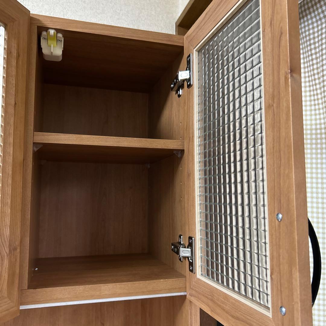 大人気！B-companyビーカンパニー食器棚コチーナ　日本製　キッ