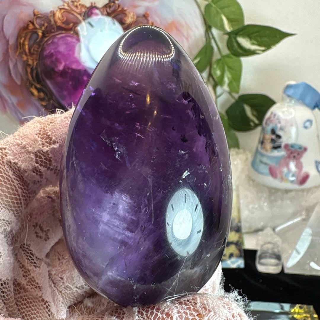 ロマネINアメジストBIGたまごちゃん♡No.2265