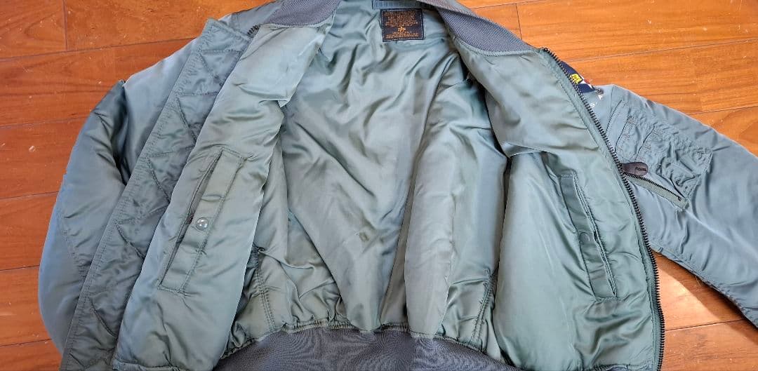 【USA製】ALPHA MA-1 フライトジャケット M IDEAL ビンテージ