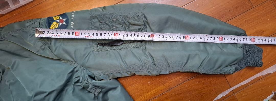 【USA製】ALPHA MA-1 フライトジャケット M IDEAL ビンテージ