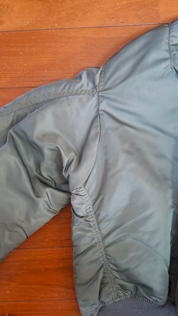 【USA製】ALPHA MA-1 フライトジャケット M IDEAL ビンテージ