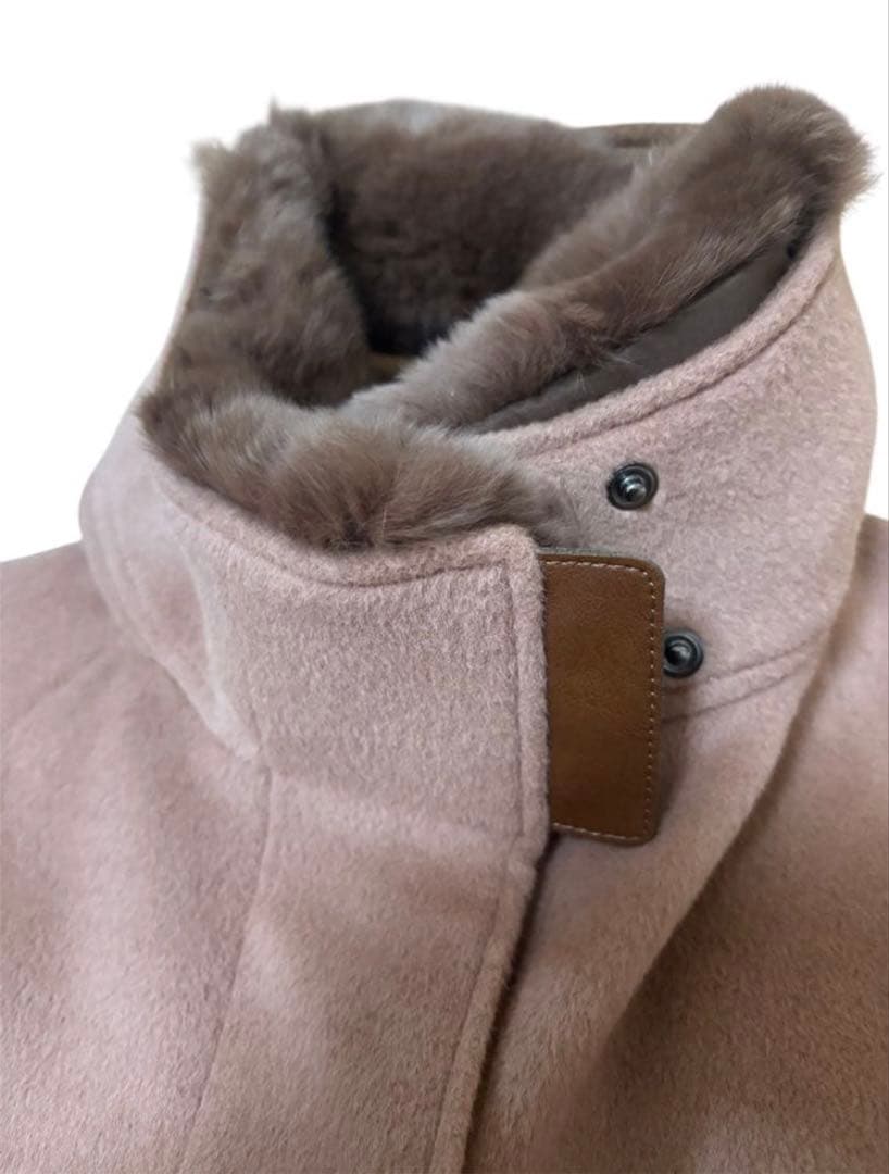 美品✨K.T KIYOKO TAKASE アンゴラショートコート　９号