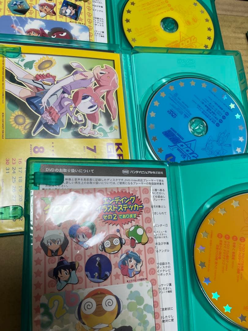 ケロロ軍曹　DVD box付きセット