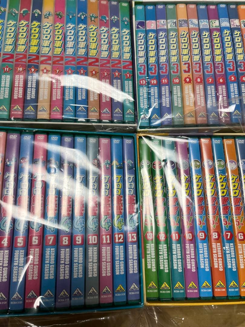 ケロロ軍曹　DVD box付きセット