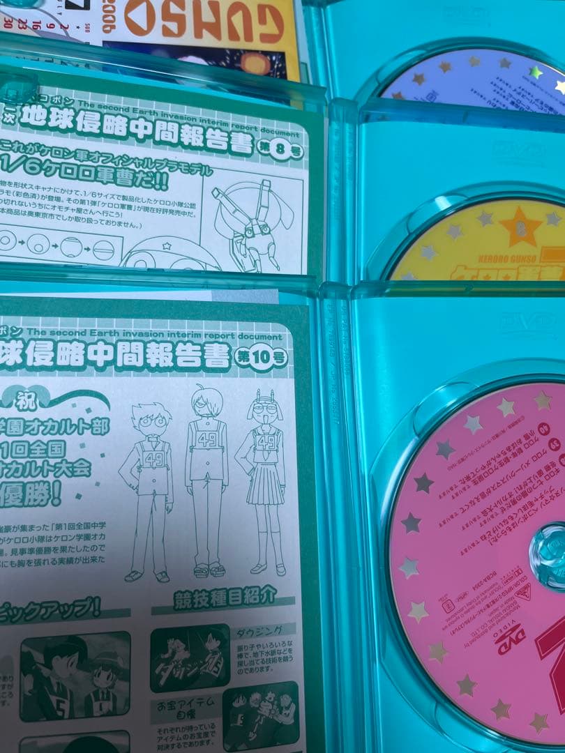ケロロ軍曹　DVD box付きセット