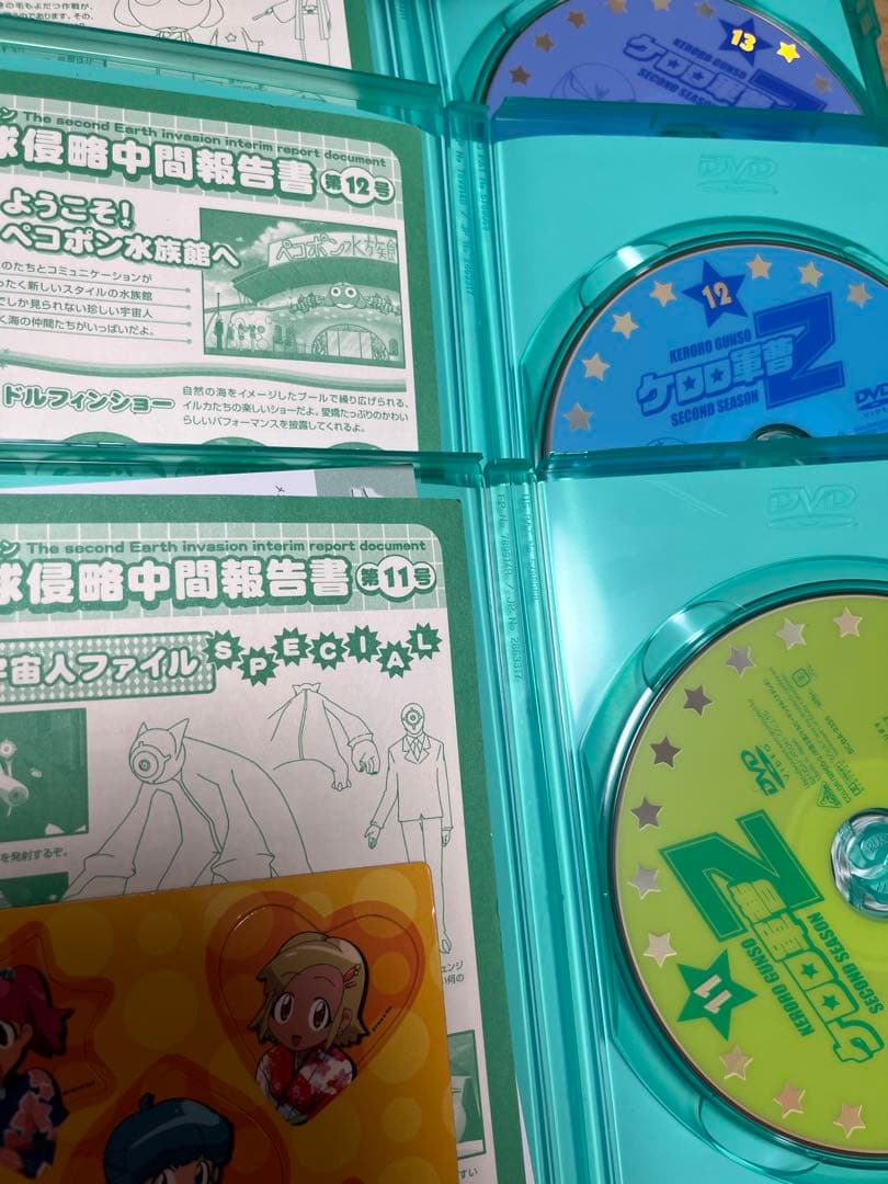 ケロロ軍曹　DVD box付きセット