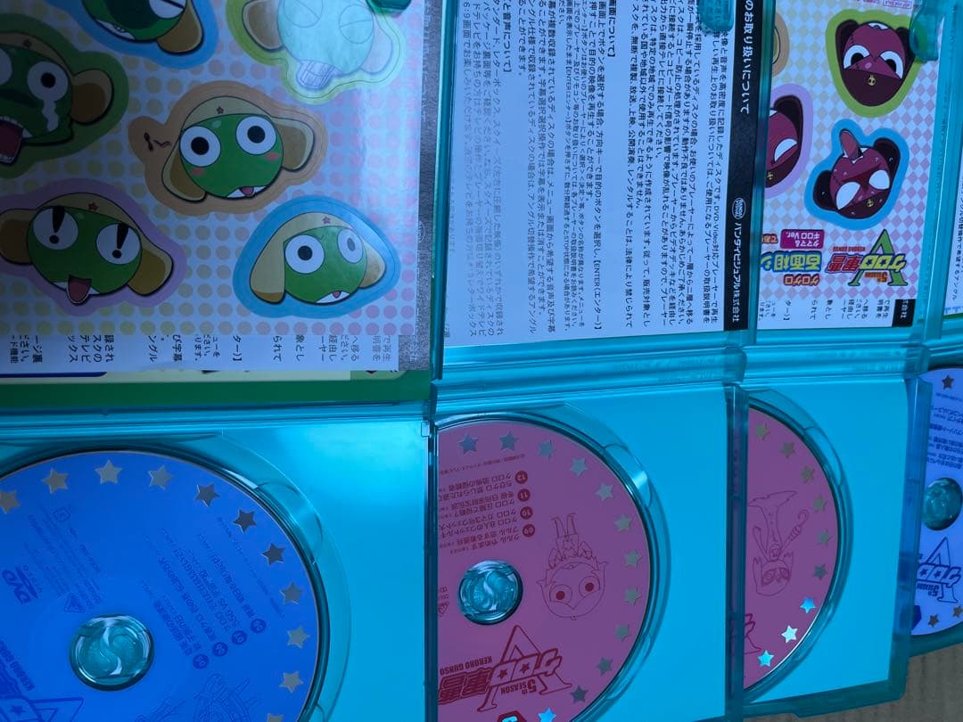 ケロロ軍曹　DVD box付きセット