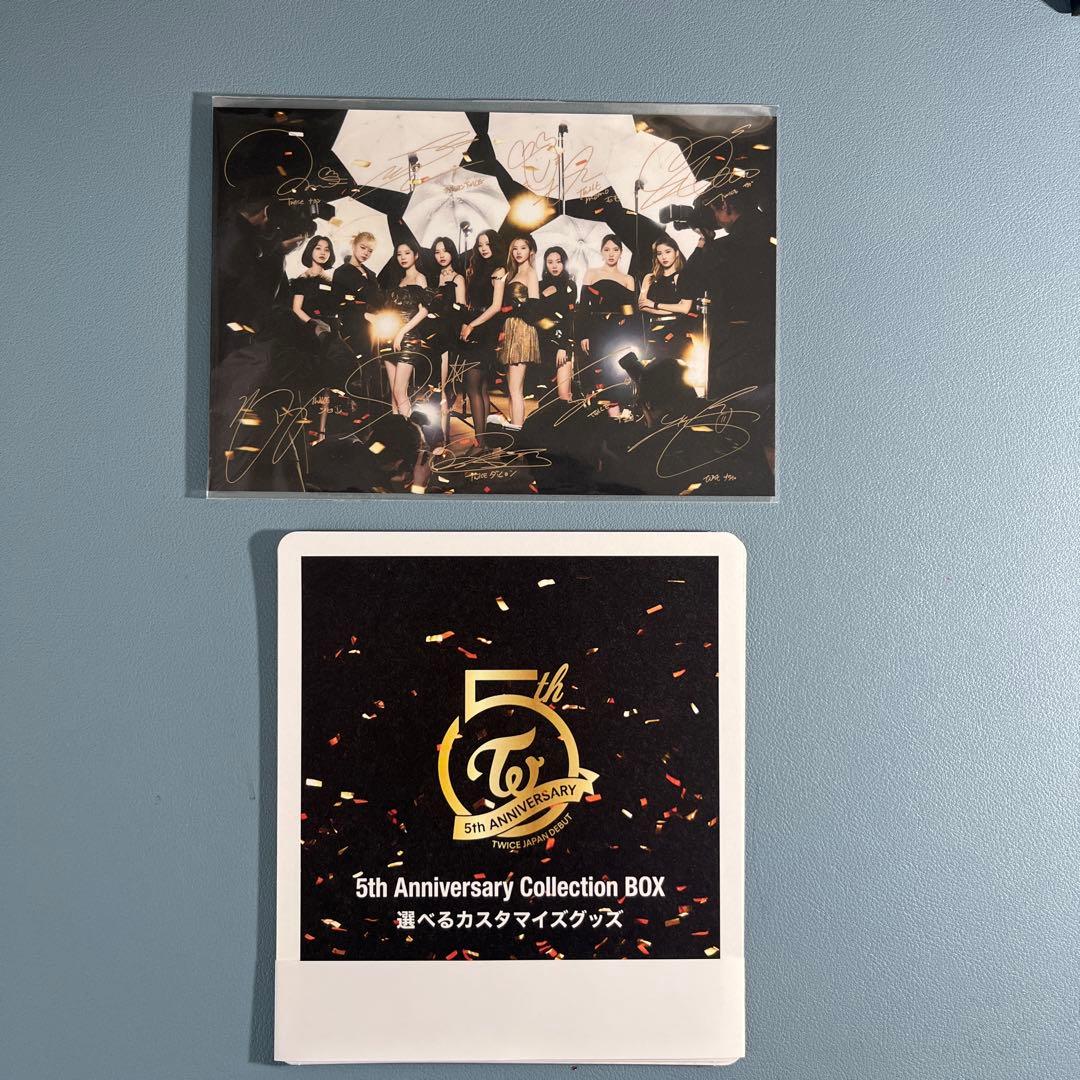 TWICE celebrate 5th アニバーサリーコレクションBOX