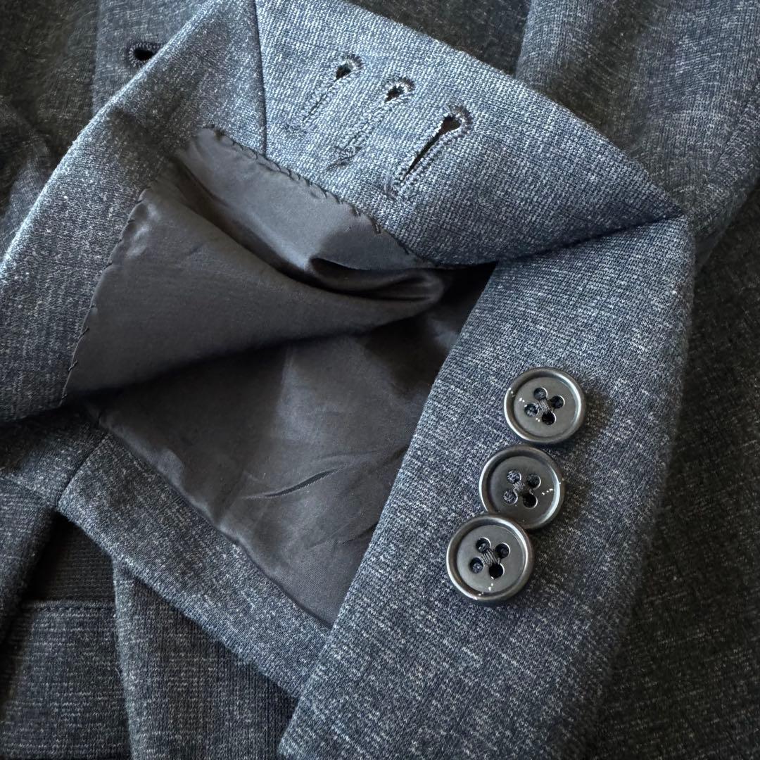 極美品 Theory ダークグレー テーラードジャケット 2B 42 現行タグ