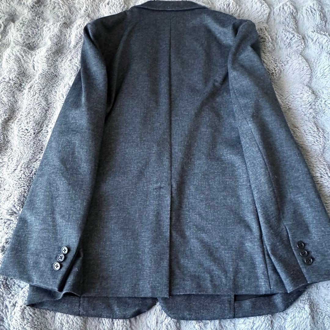 極美品 Theory ダークグレー テーラードジャケット 2B 42 現行タグ