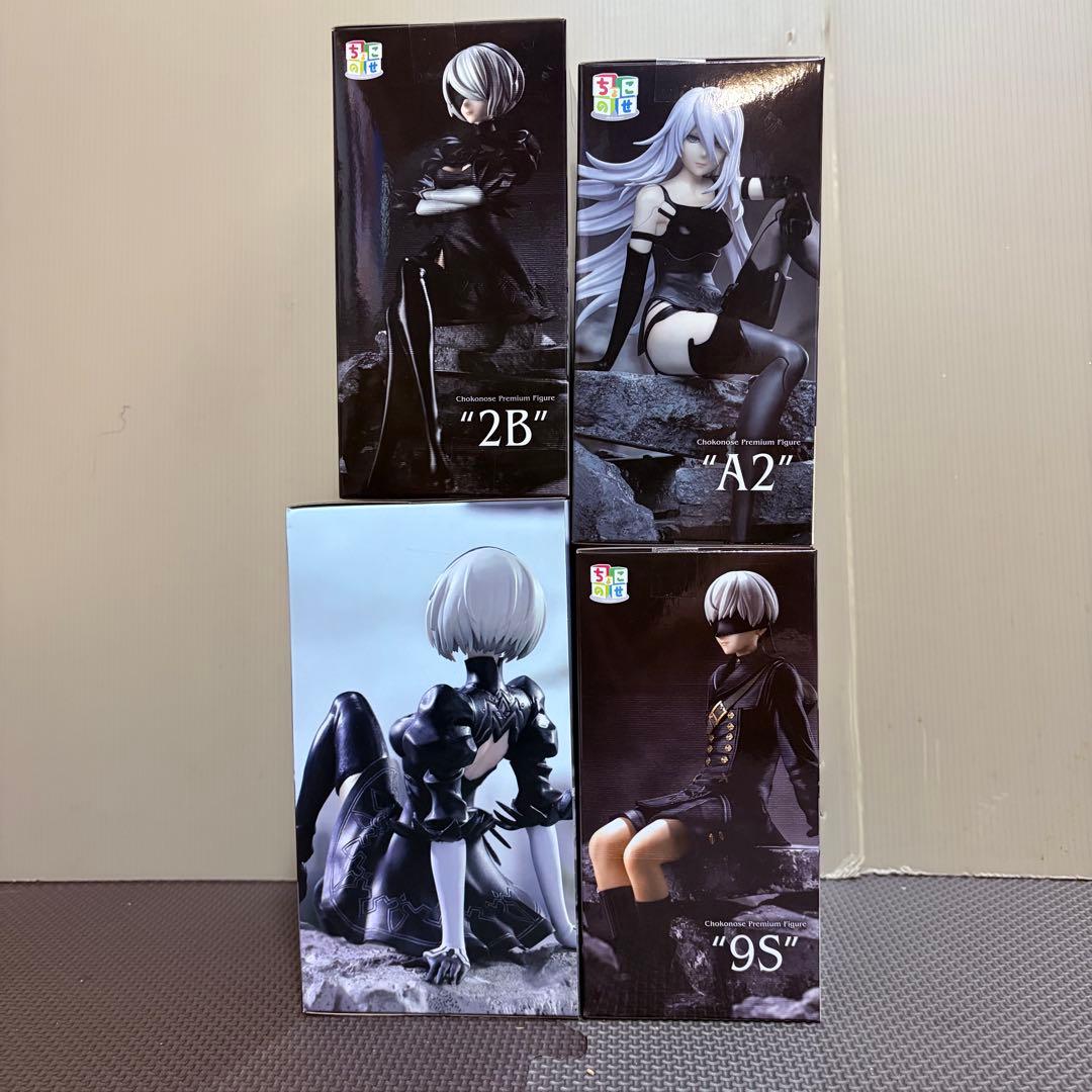 ブ*ト様 ニーアオートマタ　2B 9S A2 ちょこのせ　ぬーどるストッパー　4