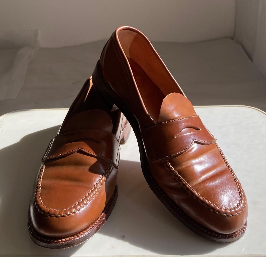 ALDEN×BROOKSBROTHERS ウイスキー コードバン　26.5