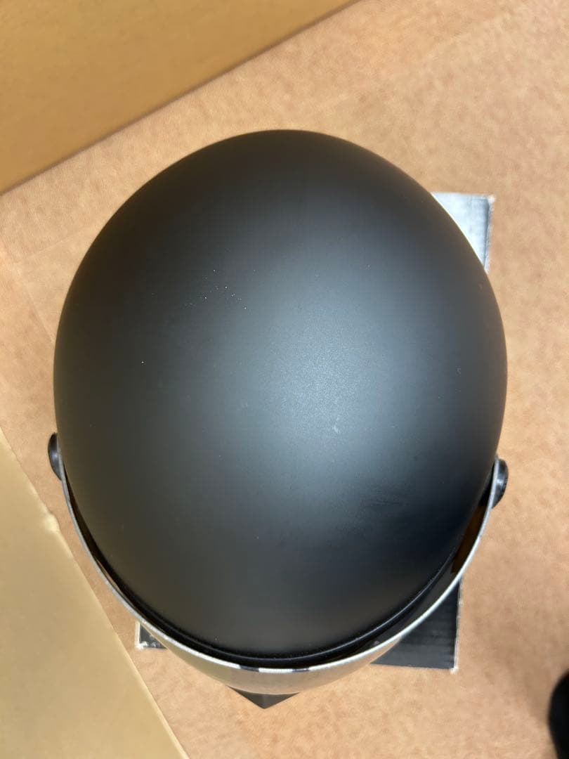 【廃盤•レア•美品】TT&CO. マッドマッスク　マットブラック ミラーシールド