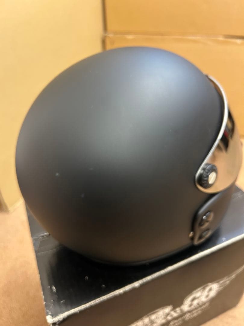 【廃盤•レア•美品】TT&CO. マッドマッスク　マットブラック ミラーシールド