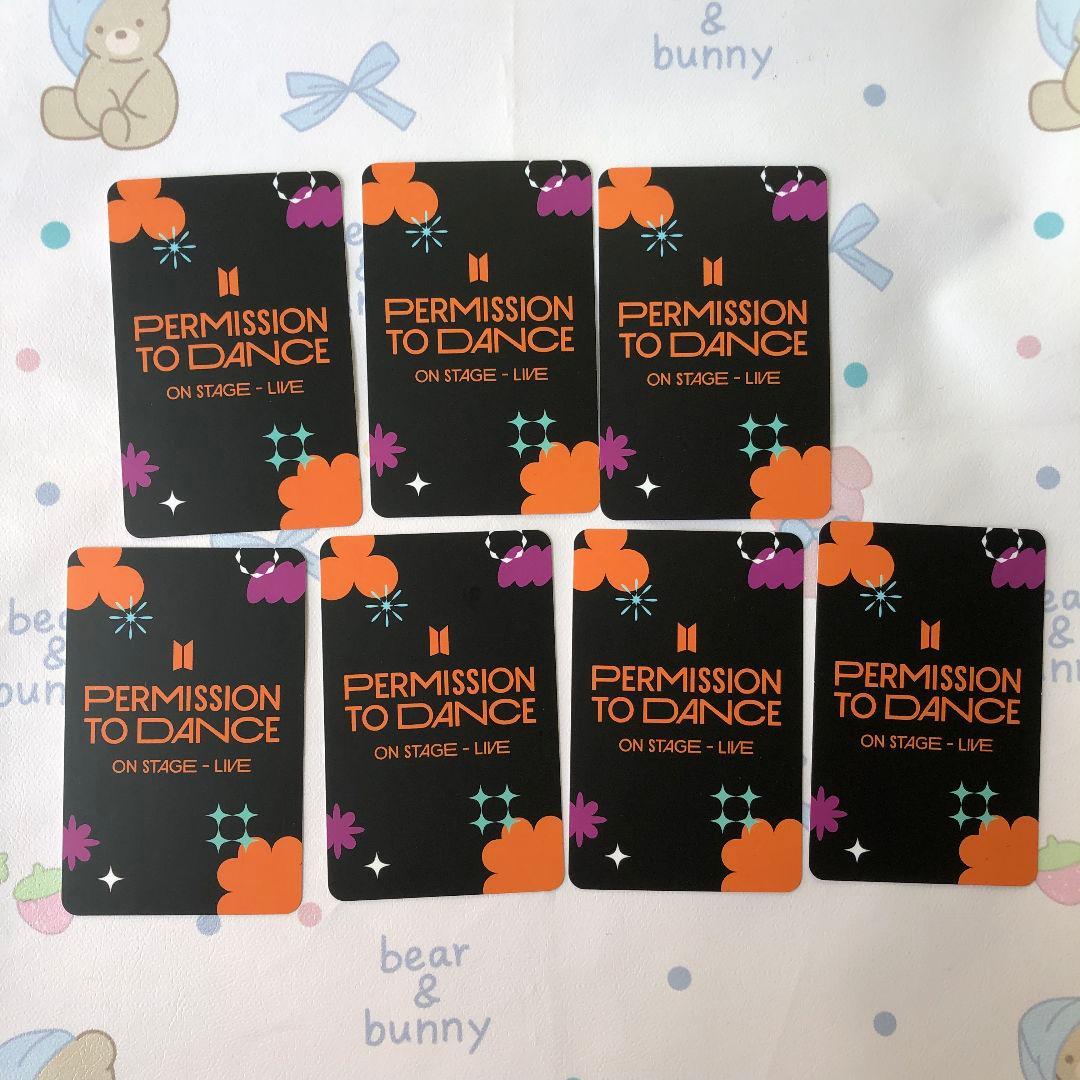 BTS PTD Target US アメリカ 限定 セット トレカ 全員7枚