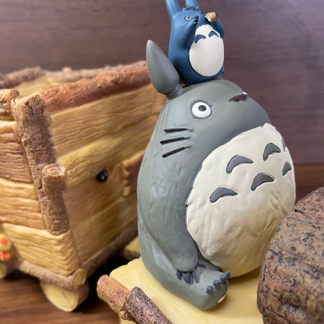 【廃盤】となりのトトロ 二馬力　お花機関車 プランターカバー 美品 箱付