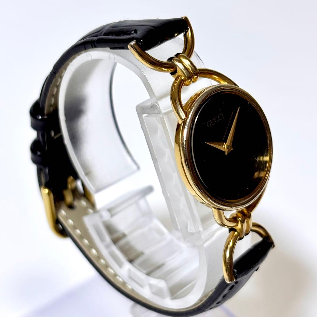 新品電池交換済 GUCCI レディース腕時計 6000.2.L ブレスウォッチ.