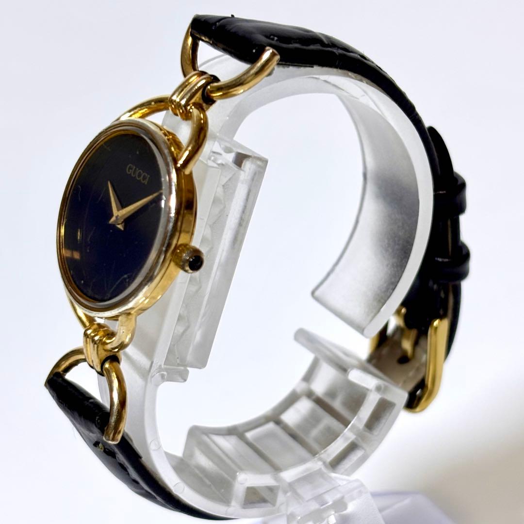 新品電池交換済 GUCCI レディース腕時計 6000.2.L ブレスウォッチ.