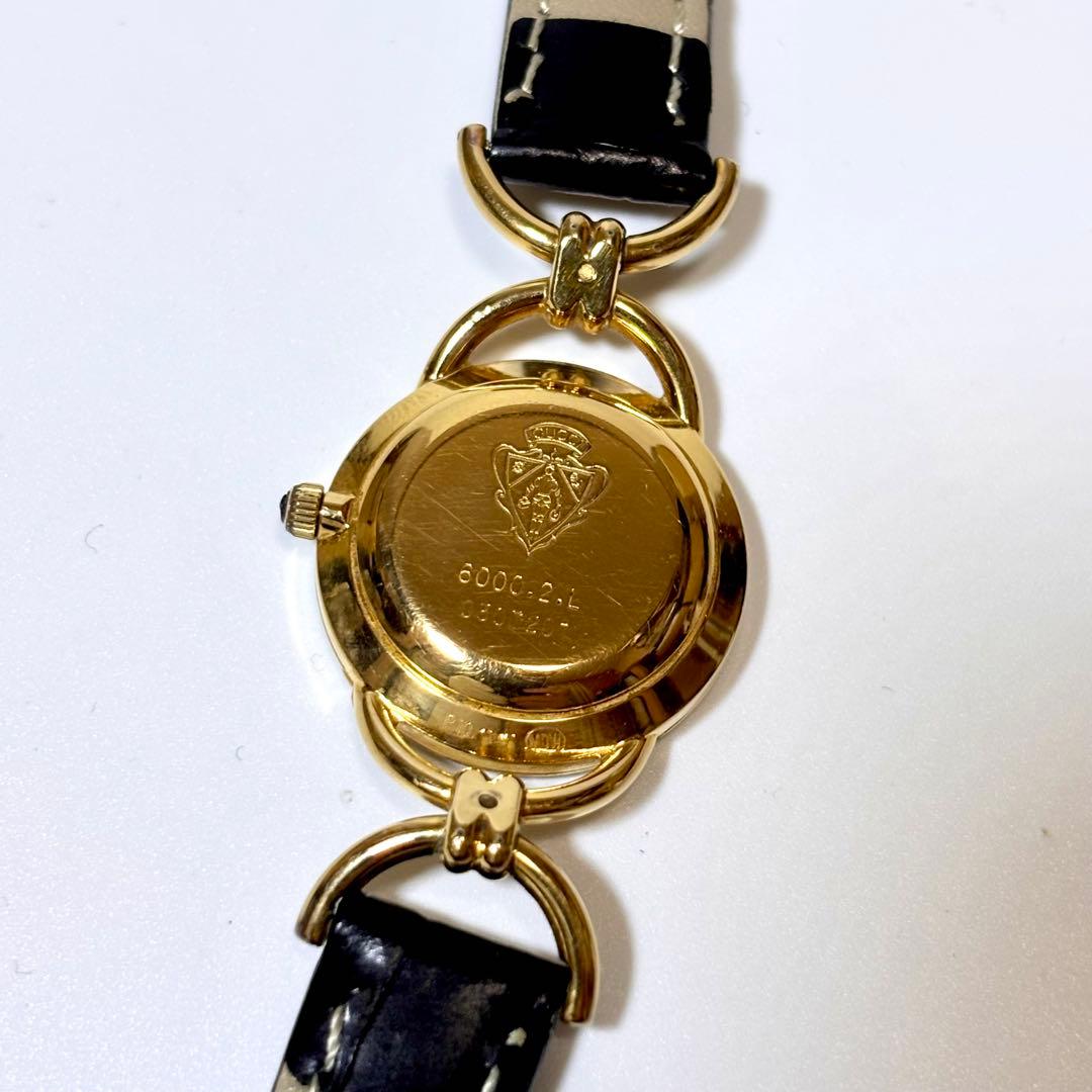 新品電池交換済 GUCCI レディース腕時計 6000.2.L ブレスウォッチ.