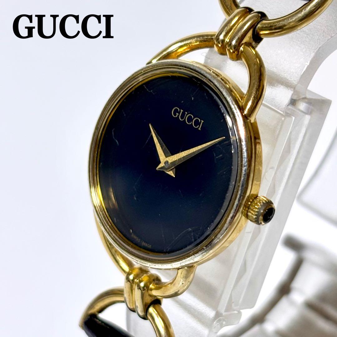 新品電池交換済 GUCCI レディース腕時計 6000.2.L ブレスウォッチ.