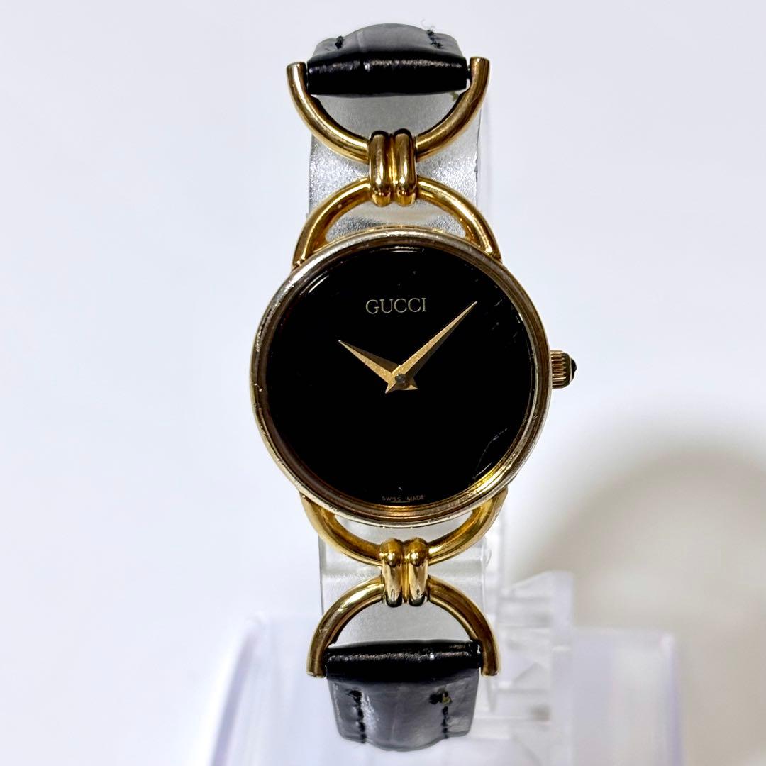 新品電池交換済 GUCCI レディース腕時計 6000.2.L ブレスウォッチ.