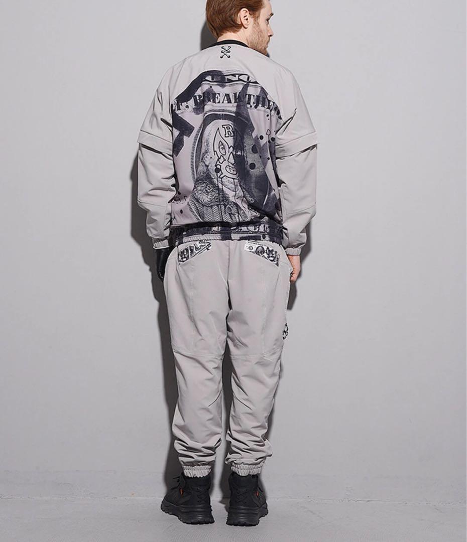 ¥72,600RUSSELUNO/M】中綿ナイロンセットアップ半袖ジョガーパンツ