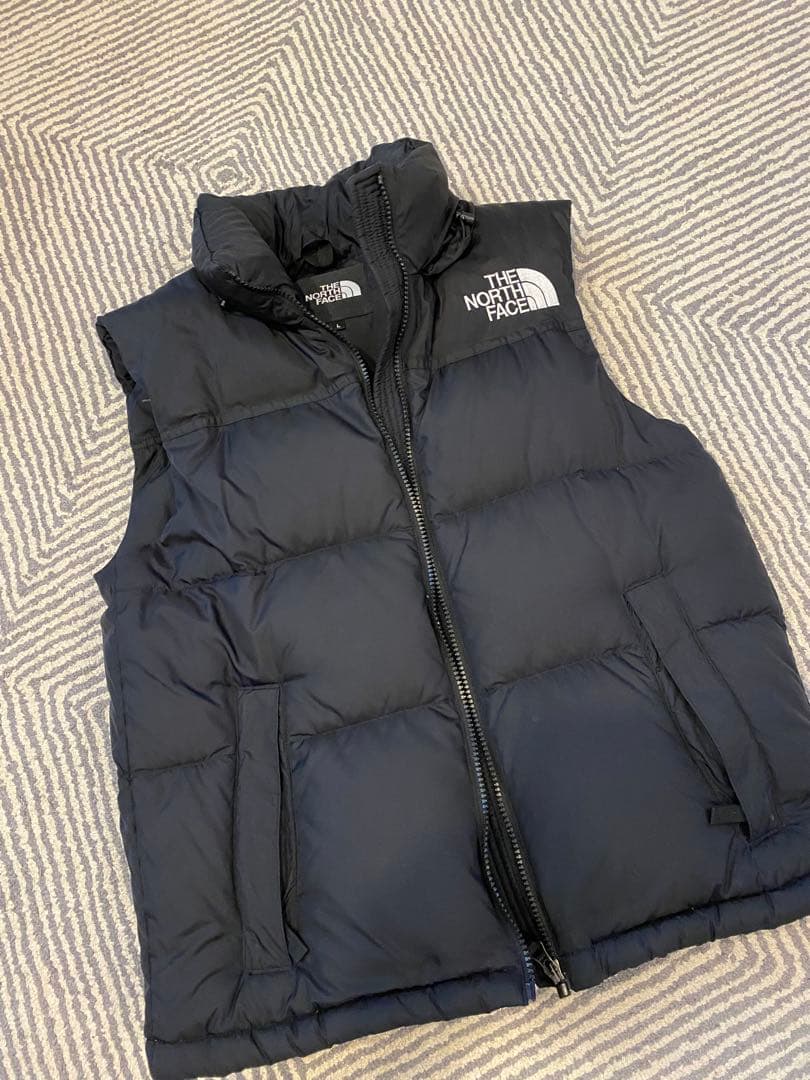 THE NORTH FACE ブラック ヌプシベストレディース L