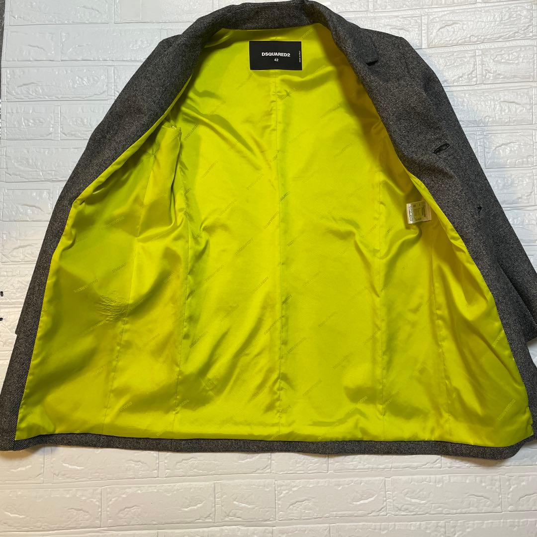激安‼️DSQUARED2 42 チェスターコート ピーコート 大きいサイズ