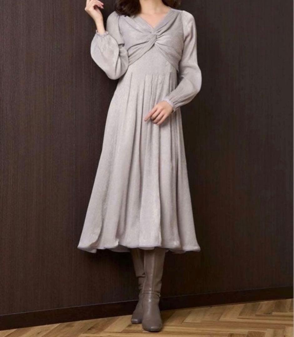 herlipto ワンピースMoonGlowDotPleatedDress