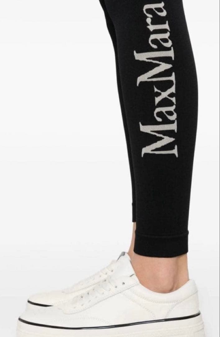 MaxMara マックスマーラ ロゴレギンスM