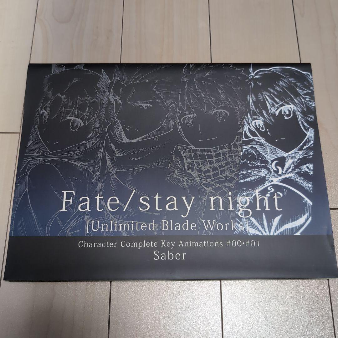 Fate/stay night キャラクターコンプリート原画集 セイバー