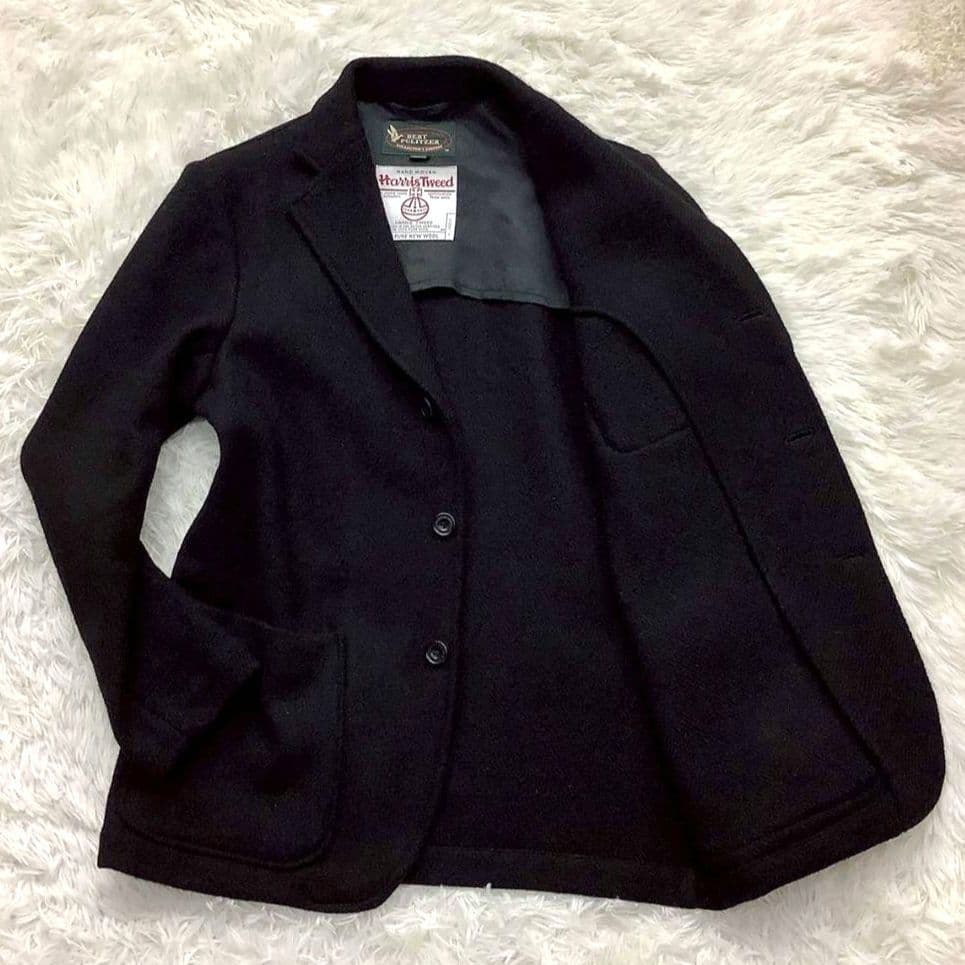 ハリスツイード ウール ジャケット メンズ テーラードジャケット アウター