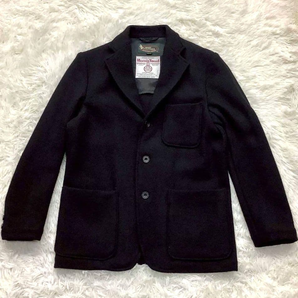 ハリスツイード ウール ジャケット メンズ テーラードジャケット アウター