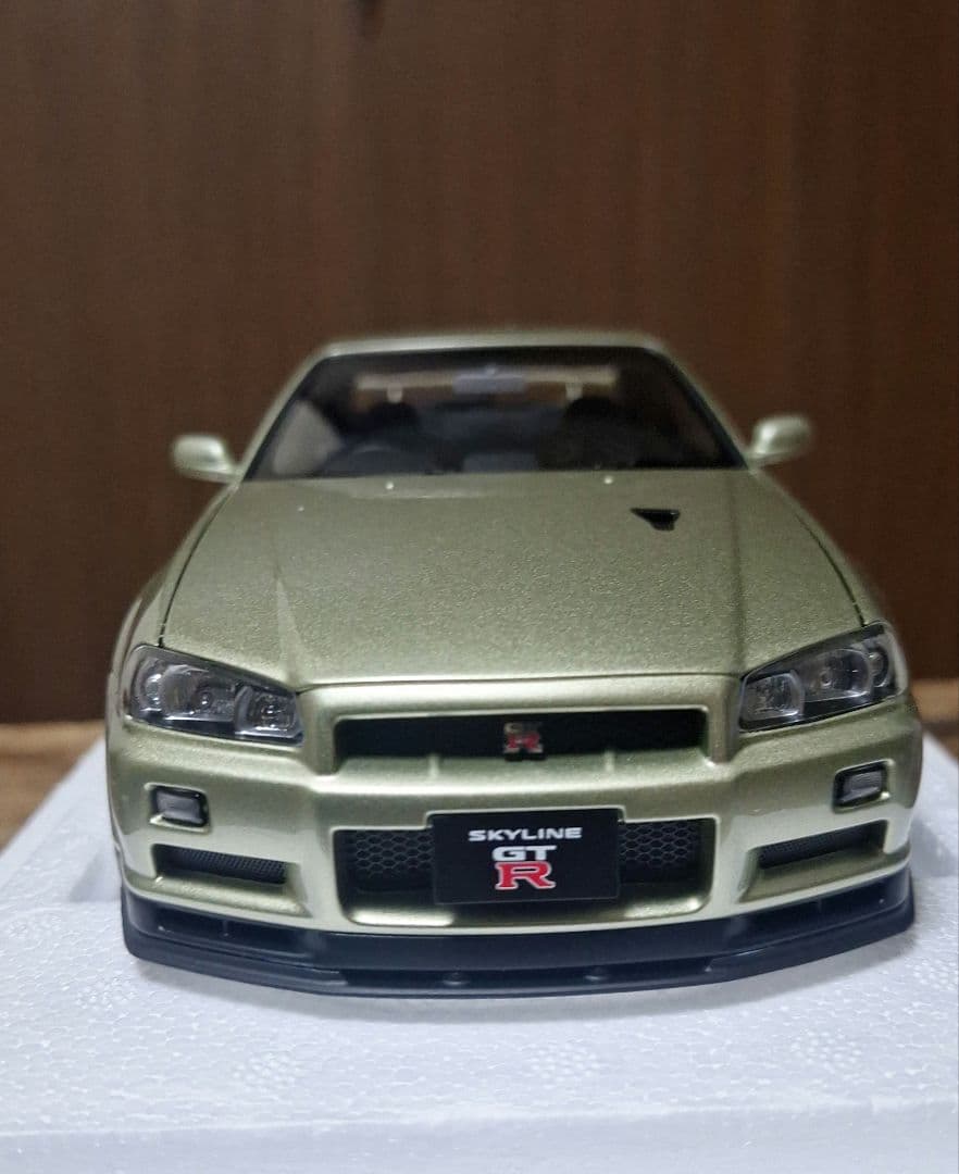 に*ー様 オートアート　日産　スカイライン　GT-R　BBS　ミニカー　1/18
